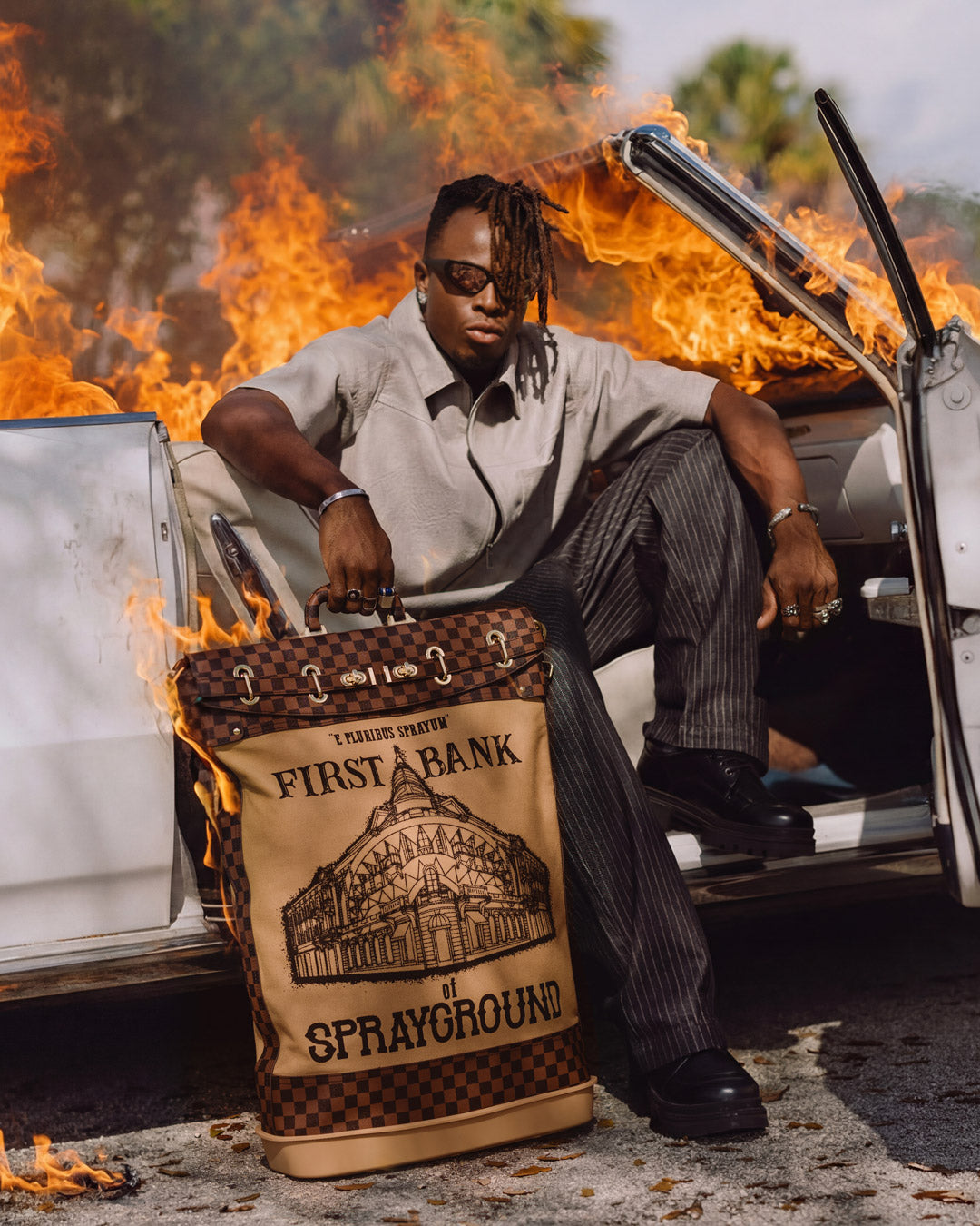 FIRST BANK OF SPRAYGROUND MONEY BAG - Image 2