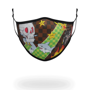 WTF THUNDER SHARK FACE MASK