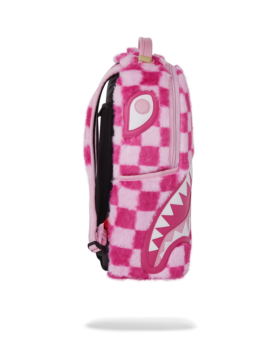 FURZILLA SHARK (PINK CHECK) BACKPACK - Image 7