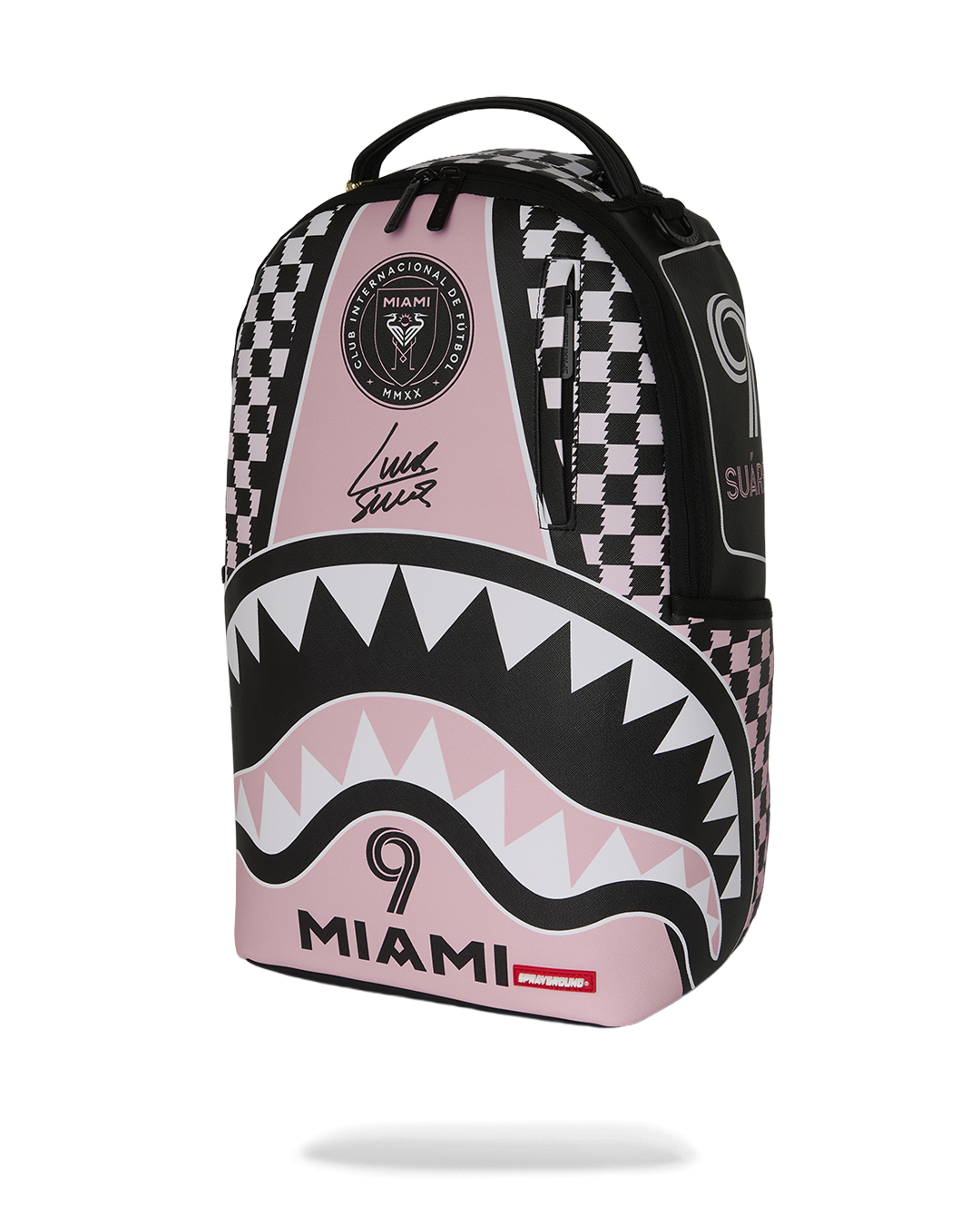 MLS COLLAB - INTERMIAMI LUIS SUAREZ PINK STRIPE BACKPACK - Image 5